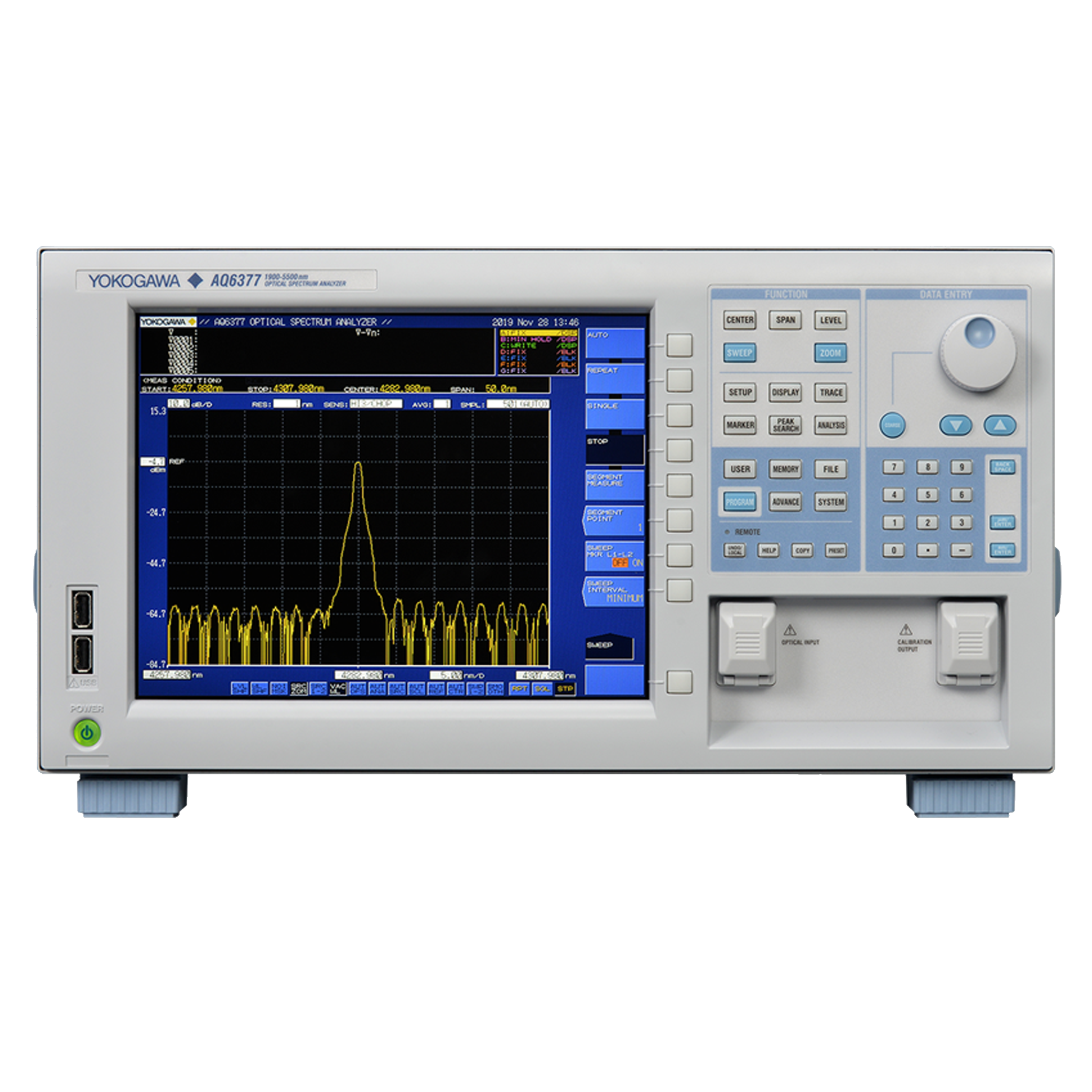 AQ6377 YOKOGAWA 橫河 光譜分析儀 1900 - 5500 nm